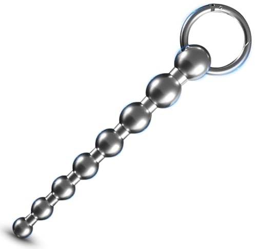 BDSMLOVE Dilatatore Uretra Acciaio Inox, Plug Giocattolo Sessuale Plug Pene Dilatatori Uretrali Uomini Catetere Uretra Uomo Giocattolo Sessuale Erotico per Uomini Solo Estremo (S)