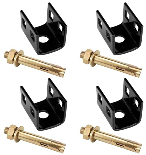 Otoolling 4 Pack Mobile Home Concrete Slab Anchors Kit - Heavy Duty Expansion Bolt Anchors for Manufactured Housing, Secure and Stable Mounting on Existing Concrete Slabs