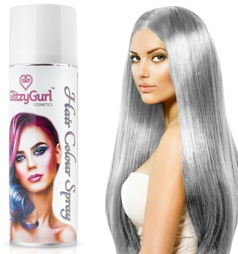 Hair Color Spray 125ml Loose (Silver)