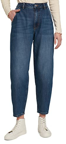 TOM TAILOR Denim Damen Barrel Mom Fit Jeans