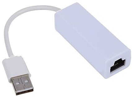 Adaptador USB 2.0 Macho a Red Ethernet RJ45 Tarjeta Red 10/100Mb