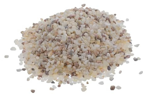 Alipis Sable Vivant pour Aquarium 1 Kg De Gravier Naturel pour Aquarium À Texture Fine pour Réservoirs De Plantes