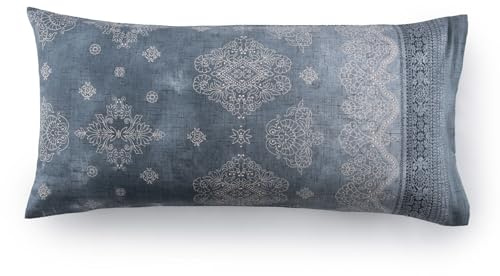 Bassetti Kerala Argento G1 - Juego de ropa de cama (satén, 40 x 80 cm)
