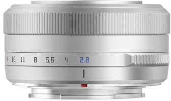 TTARTISAN AF 27 mm F2.8 Silver X APS-C Fast fokuslins för Fujifilm X bajonett X-A1 X-A10 X-A2 X-A20 X-A3 X-A5 X-A7 X-M1 X-M5 X-H1 (X-Bajonetta)