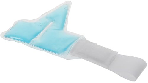SAFIGLE Impacco di Ghiaccio per Dita Riutilizzabile in Gel Terapia Caldo-Freddo, Manicotto Refrigerante per Dita Adatto a Riabilitazione e Uso Quotidiano