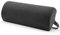 Oule GmbH Lordosenstütze Rückenkissen Lendenkissen Lordosekissen Für Auto Oder Office aus Visco-Memory Foam Orthopädisch in Schwarz inkl. verstellbarem Gurt (42×18×10 cm) (Schwarze)