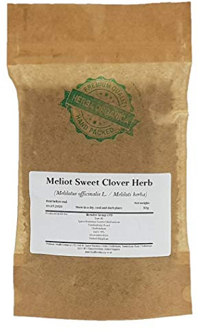 Herba Organica Meliot Sweet Clover Herb - Melilotus L - Herbal Tea (50g)