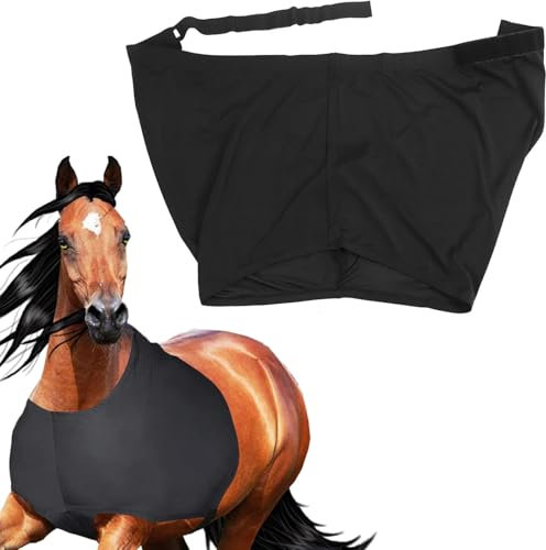 Zerodis Pferdeschulterschutz, Pferdeschulterschutz, Atmungsaktiv, Maschinenwaschbar Zum Vorführen (M)
