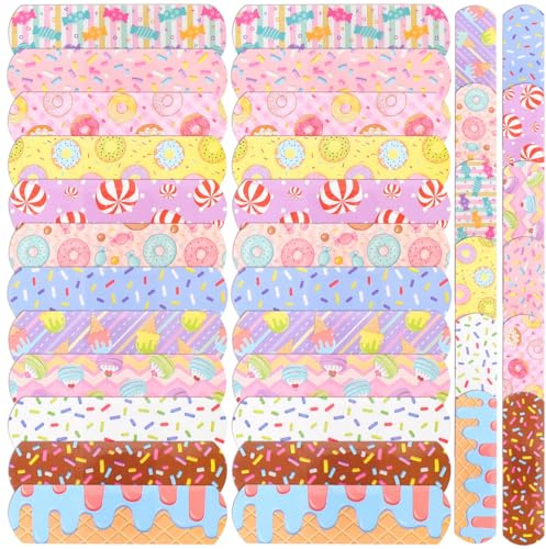 Healeved 120 Pcs Cartoon Plasters for Kids Adhesive Wound Patches for Finger Wounds Breathable Water Resistant Small Bandages for Home Bag and Emergency First Aid Use