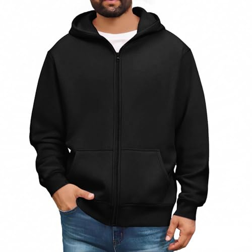 Genérico Parka Hombre Cortavientos Hombre Pana Senderismo Chaqueta Militar Chaquetones Snowboard Tallas Grandes Trabajo Termico Running Montaña Ropa 11#Negro M