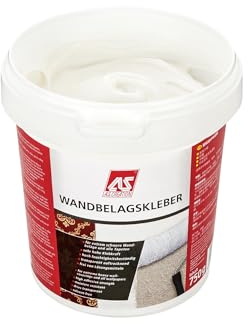 Wandbelagskleber Fertigkleister mit hoher Klebkraft - Tapetenkleister extra stark für Wandbehänge feuchtigkeitsbeständig - Universal-Kleister für alle Tapeten 750 gr