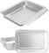 Fettschale für Ninja Woodfire OG700 OG800 OG900 SER Outdoor-Grill-Tropfpfanne, Edelstahl-Fangwanne, Zubehör für Ninja 7-1 Woodfire Outdoor-Grill und Smoker, mit 10 Aluminiumfolien-Einsätzen