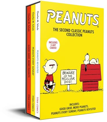 Peanuts Boxed Set the Second Classic Peanuts Collection: Peanuts Revisited / Peanuts Every Sunday / Good Grief More Peanuts
