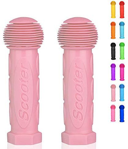 OTFAITP Kids Bicycle Grip Handlebar 1 Pair Fit for 2-3-4 Wheels Kick Scooter, Drifting & Swing Scooter