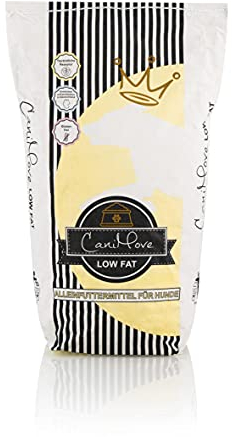 CaniMove Low Fat | Fett-reduziertes Trockenfutter | schont die Bauchspeicheldrüse (Pankreas) und Körpergewicht | tierärztliche Rezeptur mit MSM, Ingwer, Hähnchen und Reis | 4 kg