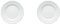 2 x Speiseteller 25 cm - Rosenthal Maria Weiss - 10430-800001-10225