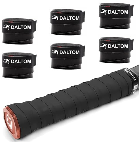 AHEJIOO 6 Stück Griffband für Tennisschläger und Badmintonschläger - Langlebiges, Rutschfestes Overgrip für Schlägergriff, Perfekte Schweißabsorption und Komfort