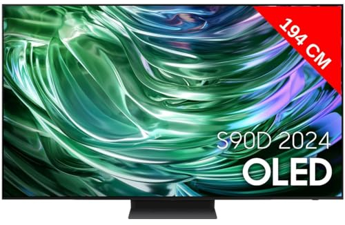 Samsung TV OLED 4K 2024 77S90D Smart TV de 77 con más Brillo y Contraste, un Sonido de Cine con Dolby Atmos y Q-Symphony, el Mejor Smart TV y GANA Todas Las partidas a 144Hz