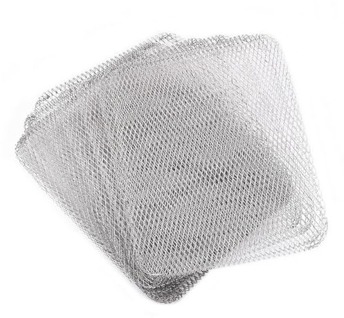 Parrillas de barbacoa de aluminio que mejoran la textura de la cocina, antiadherentes y desechables para asar al aire libre, paquete de 10