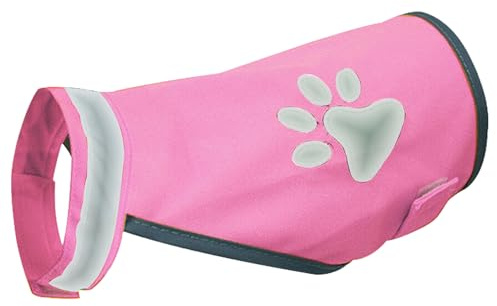 Arnés de Chaleco para Perro, Chaleco Ajustable de Alta Visibilidad, Chalecos Reflectantes para Perros, Chalecos Reflectantes, arneses y cómodos, Ajuste Ajustable para Todo Tipo de Clima