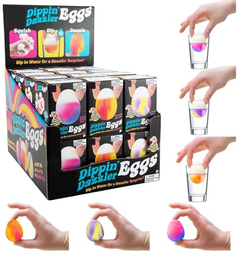Palla antistress colorata per bambini e adulti, giocattolo sensoriale anti-stress, idea regalo, regalo di Pasqua, regalo di compleanno o regalini
