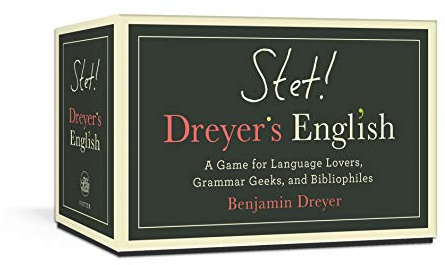 STET! Dreyer's English: A Game for Language Lovers, Grammar Geeks, and Bibliophiles