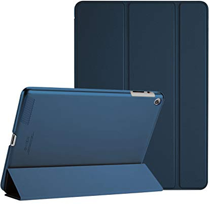 ProCase Custodia Ultra Sottile Leggero per iPad 2 3 4 (Compatibile solo con Vecchi Modelli Rilasciato Prima del 2013), Support Auto Sveglia/Sonno -Blu Marino