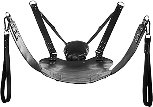 Leder Liebesschaukel Sexschaukel mit Zubehör, SM Bondage Erotikspiel Liebesschaukel Sex Sexschaukel für Paare Sex Sling Swing Sexspielzeug
