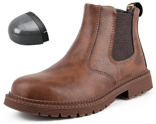 YisiNP Chaussure de Sécurité Homme S3 Protection Acier Chaussure Travail Embout Bottes Femme Antidérapantes