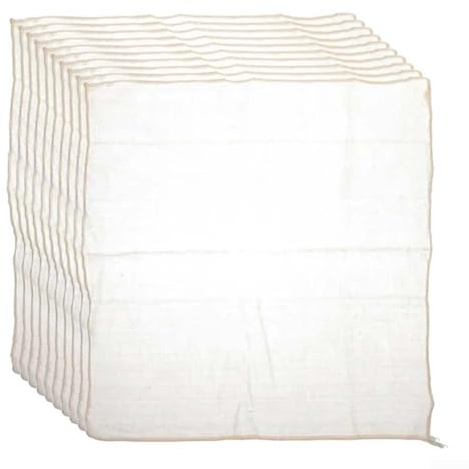 SPORTARC Set di 10 panni filtranti per tofu, riutilizzabili, in garza di cotone e tofu, tessuto ultra fine (40 x 40 cm), 9BN994BF8890Y7SL644E
