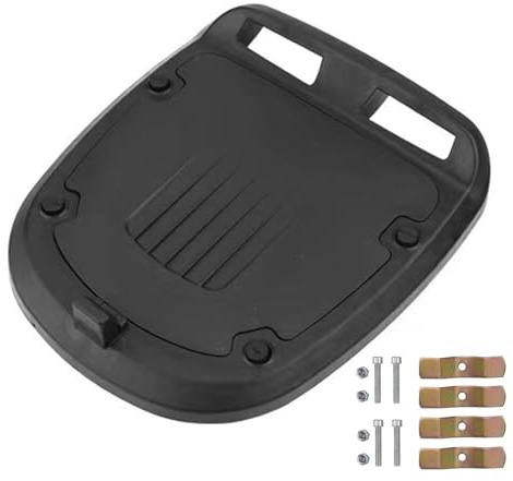 CENMOO Placa de montaje para baúl de moto, soporte para maletero de motocicleta | Soporte de montaje para maletero de caja de cola de motocicleta - Base de maletero trasero para motocicletas a