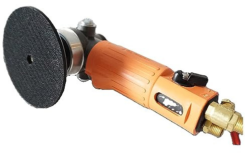 Pulidora de piedra eléctrica en húmedo, Máquina pulidora neumática de aire húmedo, máquina pulidora de mármol y piedra de mano, herramientas neumáticas para granito, baldosas, suelos de cemento