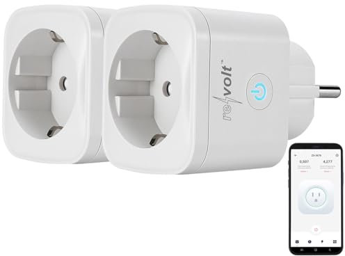 2 prises connectées avec wattmètre [revolt]