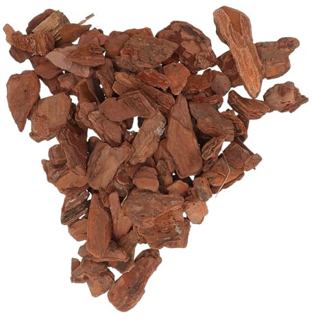 NOLITOY Écorce Naturelle Copeaux pour Terrariums Reptiles et Aquariums Décor de Substrat pour Tortues et Reptiles Litière Écorce de Pin pour Habitat Sécurisé et Décoratif