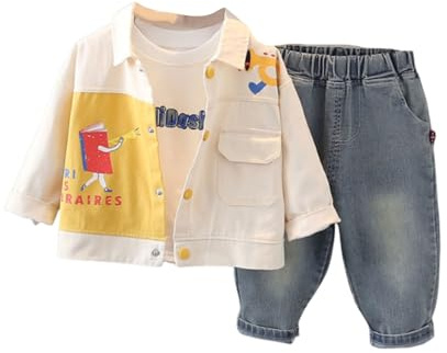 Kinder Jungen Tracksuit Jogginganzug Sportanzug Set Langarm Jungen Mädchen Langarm Baseball Oberbekleidung Niedlichen Cartoon Hosen