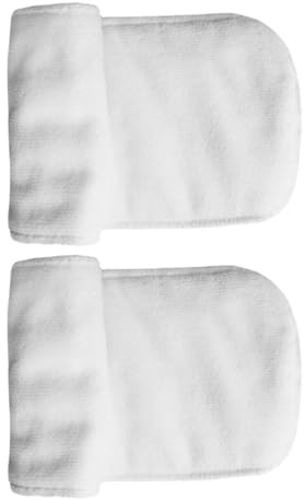 UKCOCO Adult Washable Cotton Pads Microfiber Material 2 Pcs with High Absorbency and Seamless Integration, Breathable Diaper Inserts for Incontinence Women for Adults, Suitable