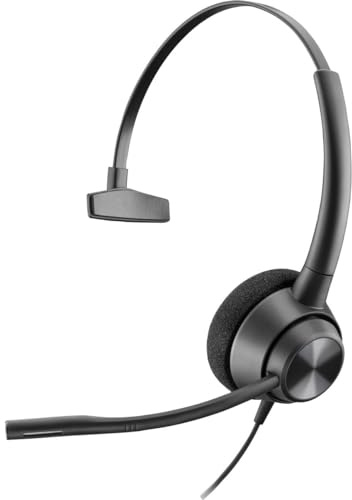 Plantronics Poly EncorePro 310 - Auricular monaural con conexión QD