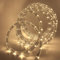 KISUFU 1M LED Strip Rope Lights,220V LED Lichtschlauch Außen,240 LEDs/m Indoor Warmweiß LED Fairy Lights for Garden Decoration,Outdoor LED Lichter Wasserdicht LED Tube