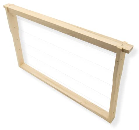 40x Dadant US Brutraum Rähmchen, Hoffmann Seitenteile, modifizierter Oberträger