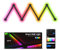elice 6 luces de pared Wi-Fi inteligentes, sincronización de música, multicolor, más de 40 escenas dinámicas, funciona con Alexa y Google Assistant, Home Decor LED Lightbar para Gaming Party Club