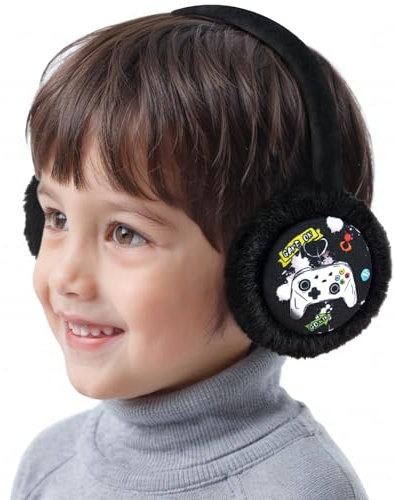 WAWSAM Winter Ohrenwärmer Kinder Weicher Plüsch Ohrenschützer für Mädchen Jungen Ski Wandern Radfahren Laufen Outdoor