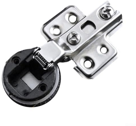 Sofisticadas bisagras de copa de 26 mm diseñadas específicamente para vitrinas y más (curva media)