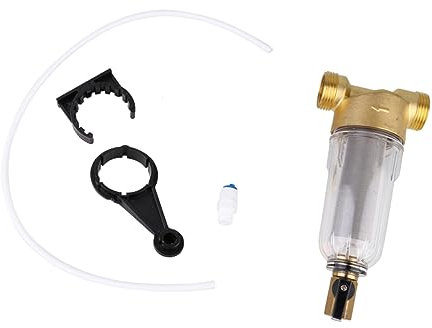 SEWOART Prefiltro De Agua Retrolavado Filtro De Sedimentos De Agua Cocina Filtro De Manguera De Compatible