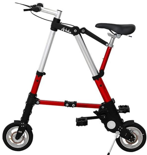 Kcolic Vélo Pliant 8 Pouces, Mini Vélo Pliant Portable, Vélo Pliant Ultraléger pour Adultes Et Étudiants, pour Sport Cyclisme Plein Air Voyages Et Déplacements Quotidiens B,8in