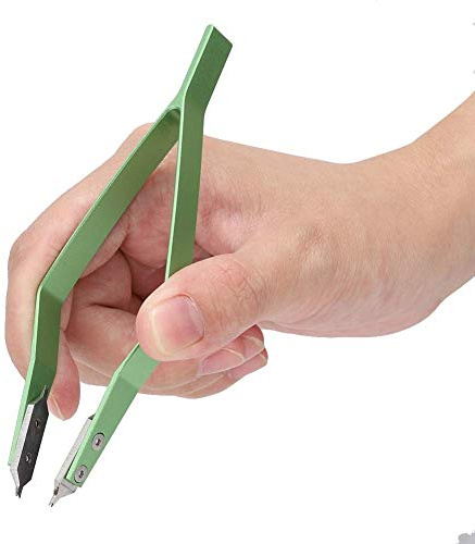 Strumento per anse a molla per orologi, pinzette a forma di V, pinzette a molla per orologi, strumento di riparazione in metallo, kit di accessori per orologiai e riparatori