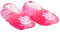 United Labels Peppa Wutz Ballerinas für Mädchen ABS Winter Hausschuhe gefüttert Kinder Slipper Pantoffeln Pink (23-26, numeric_23)