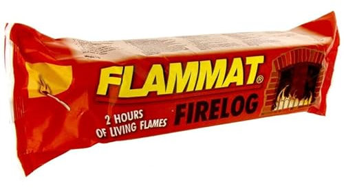 Opiros Promo Box Tronchetti Accendifuoco Per Camino Stufa Tronchetto Accendi Fuoco Firelog Ecologico Kg. 1,1 Durata 2 Ore (Tronchetti pz.10)