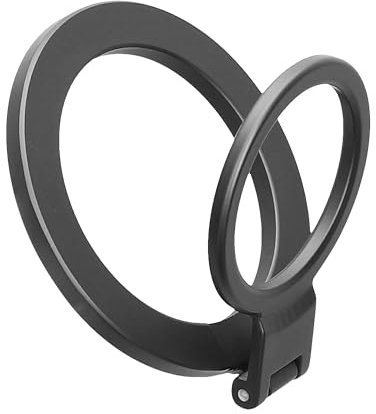 kwmobile Agarre móvil Compatible con MagSafe Stand - Anillo para movil anticaida Compatible con Smartphone
