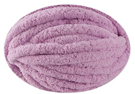 Handstickgarn, Chunky Chenille Yarn 250g Ball for Knitting and Crochet Multicolor(Purple)