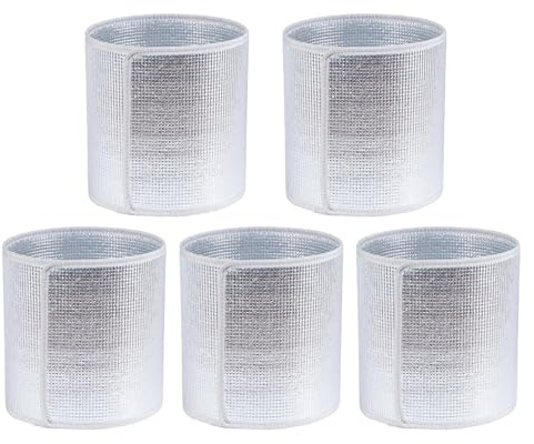 Fundas de protección anticongelante, macetas de 5 Piezas, de protección Impermeable y Resistente al Viento para Flores - de macetas - para jardín, Patio, balcón y árboles frutales y AR